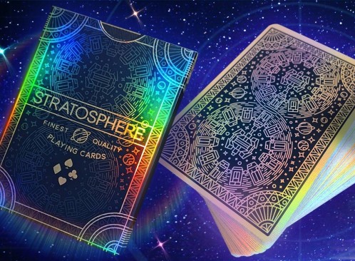 space playing cards 