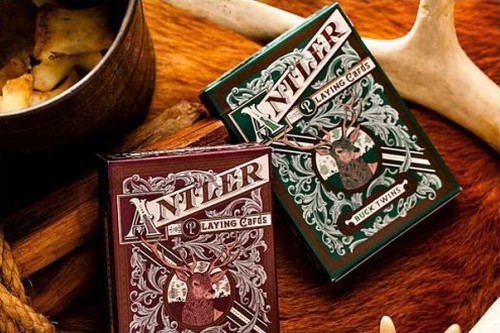 antler playing cards