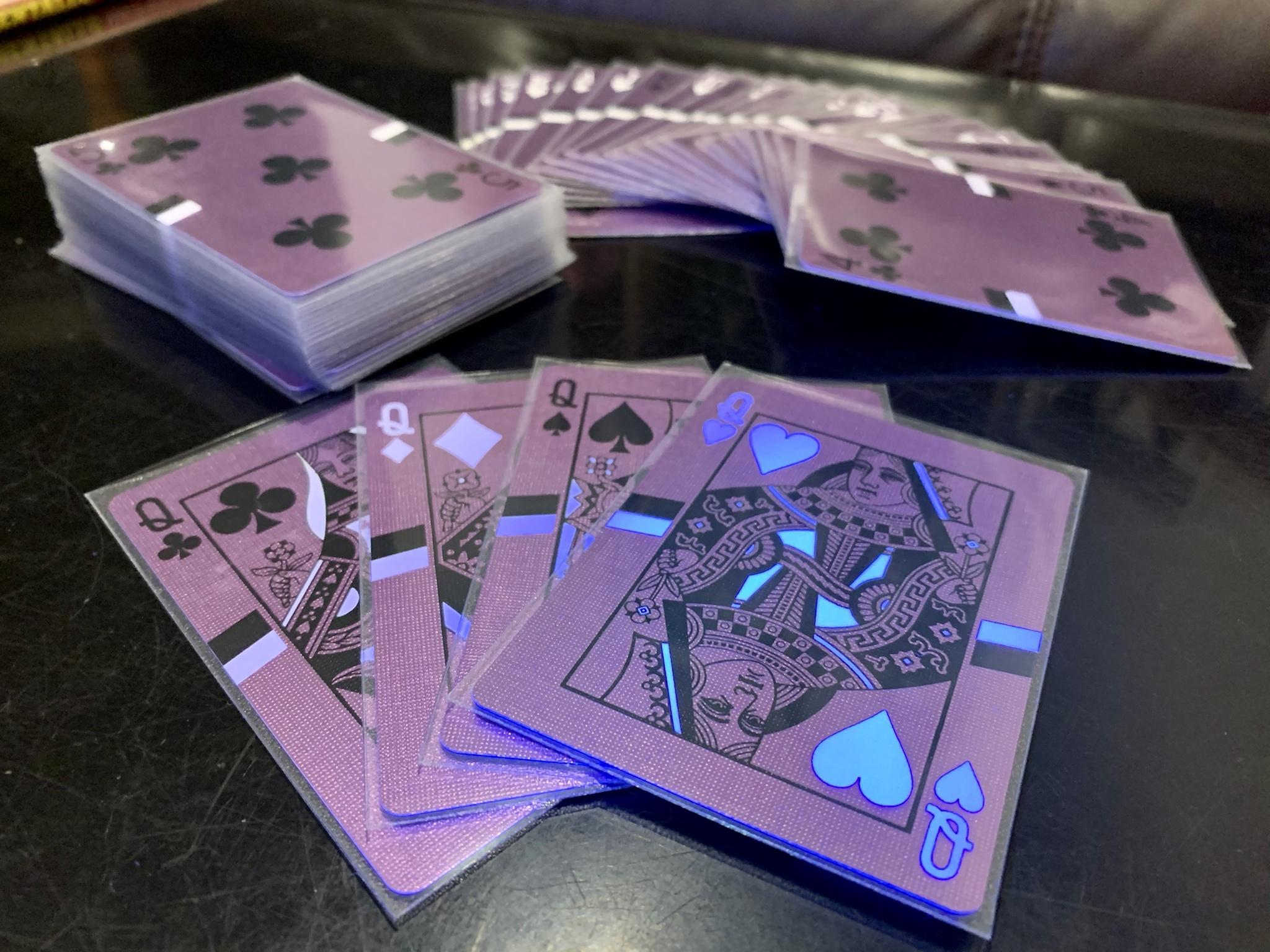 how to sleeve cards 130PT Thick Card Sleeves for Standard Size Cards main image 1