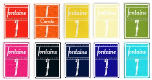 fontaine playing cards