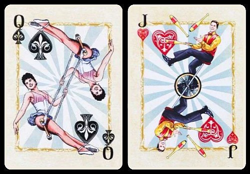 Circus Nostalgic Playing Cards 