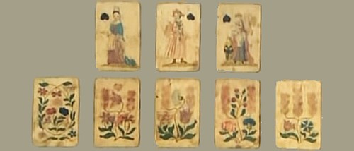 vintage playing cards