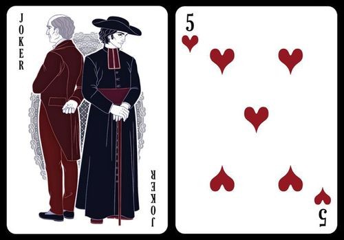 The Count of Monte Cristo playing cards