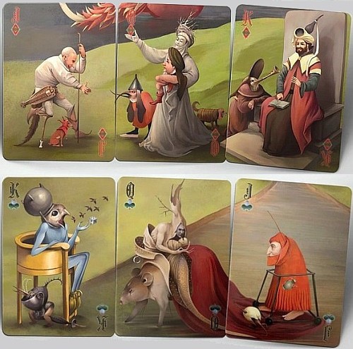 Bosch Puzzle Playing Cards