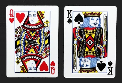 arrco face design playing cards