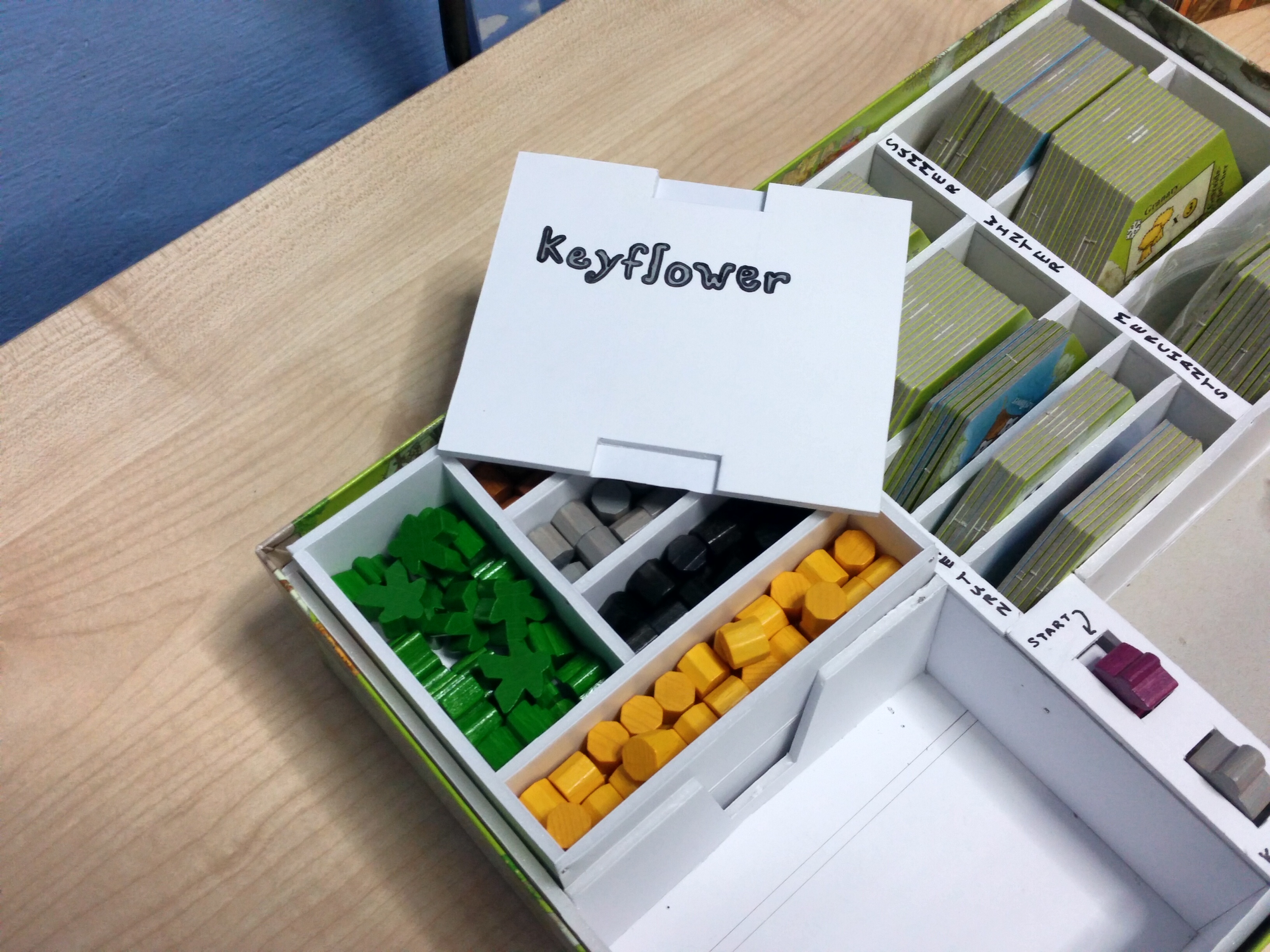 Custom Keyflower insert : Fits all expansions + Promos | Keyflower