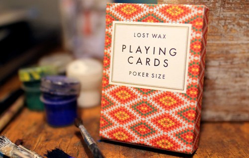 lost wax playing cards