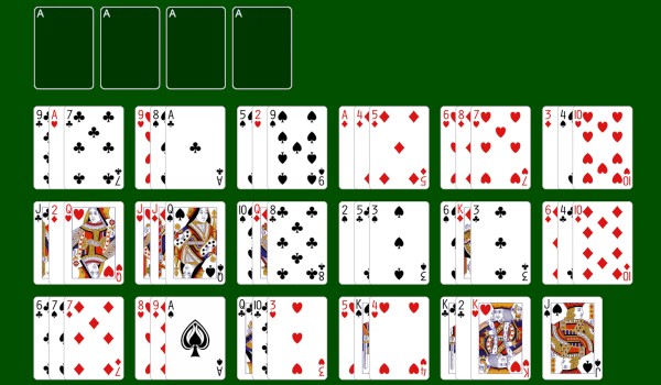 solitaire card game