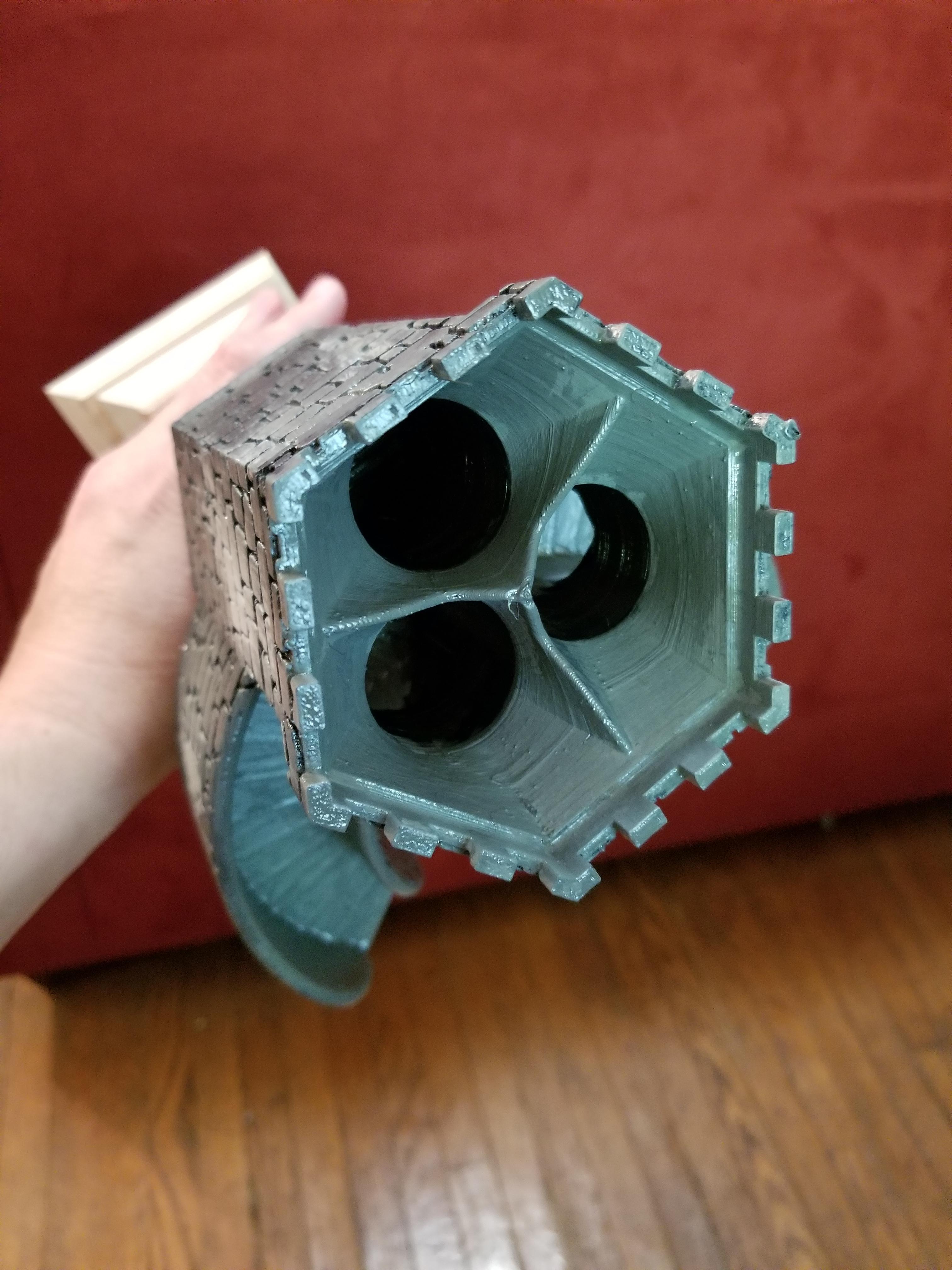 3D printed dice tower