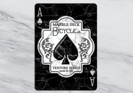 bicycle marble deck