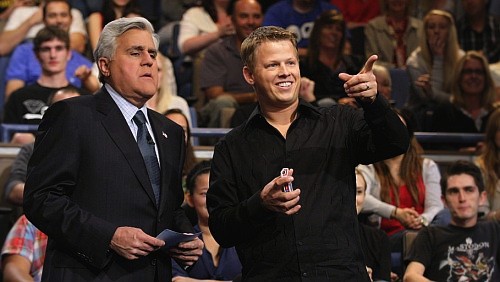 Rick Smith Jr with Jay Leno