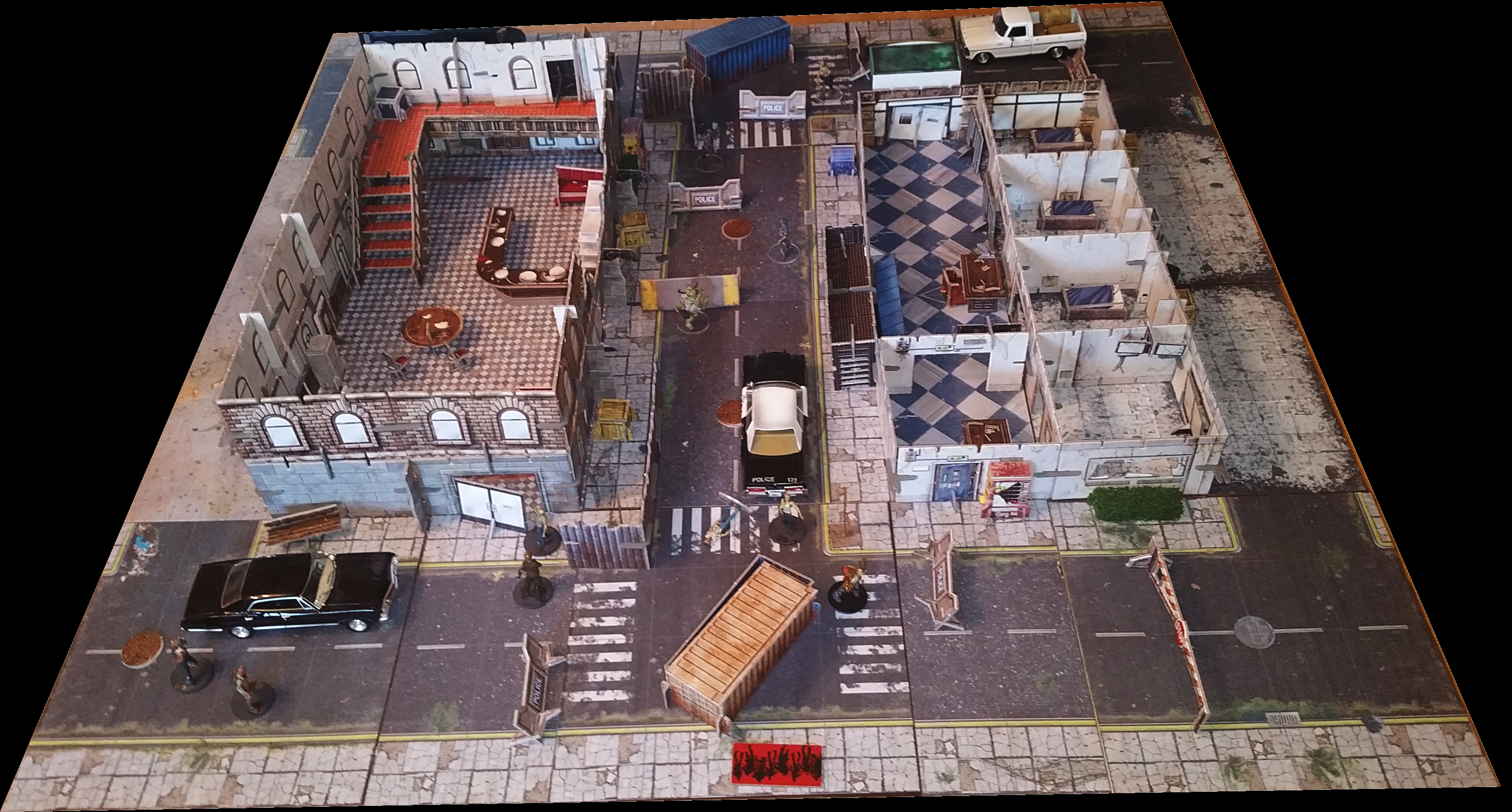 Modular Apocalypse Terrain Tiles The Walking Dead No Sanctuary