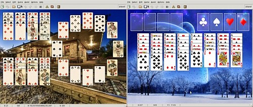 solitaire card game