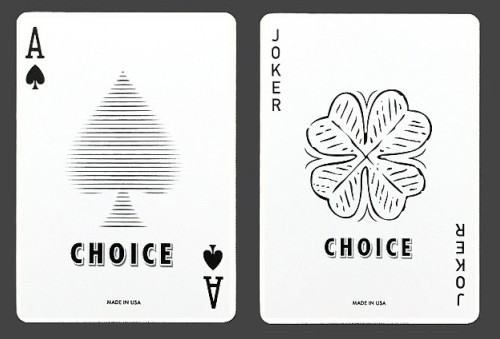 Choice Cloverback playing cards