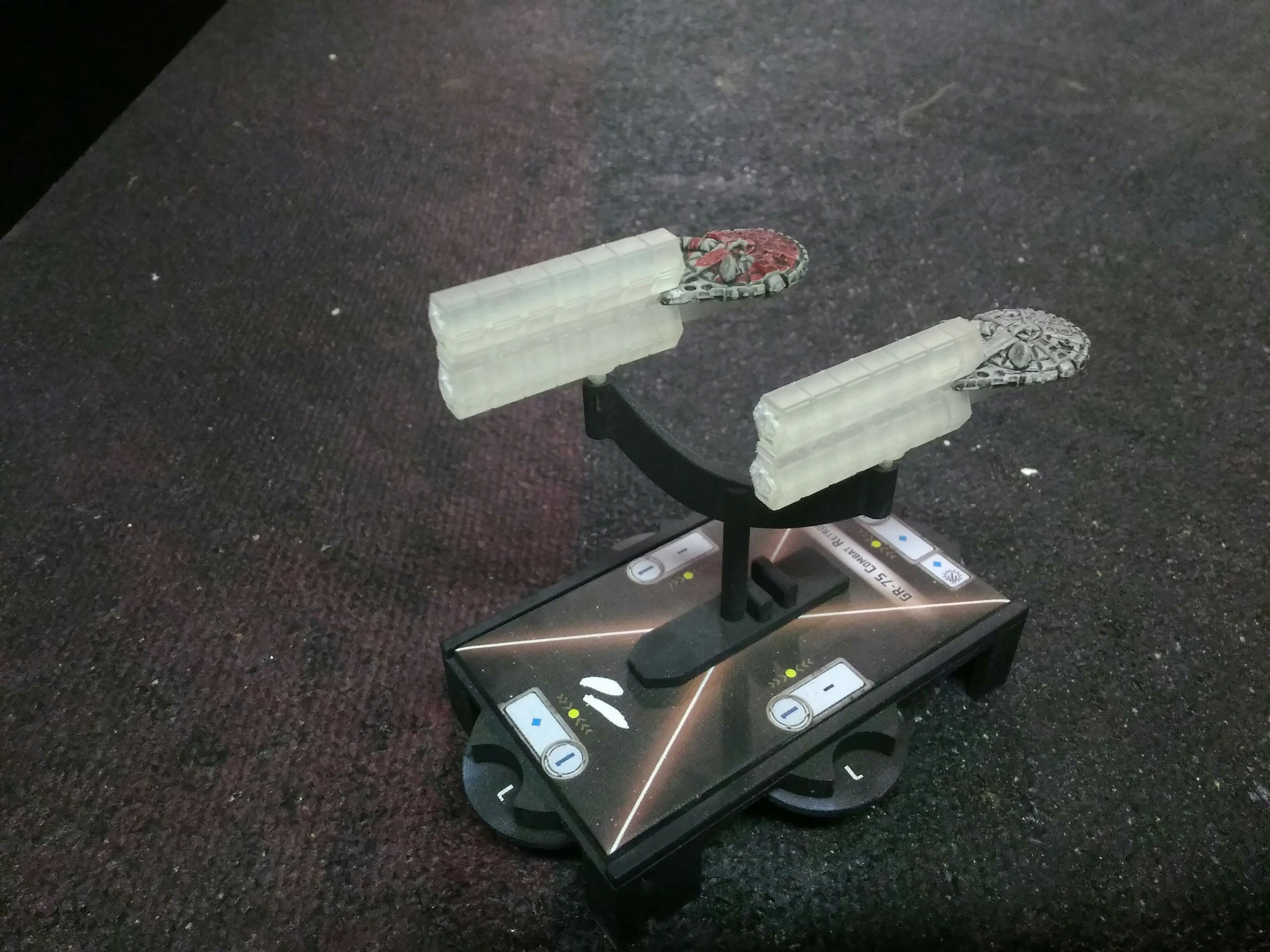 Cynan s Miniatures my own attempt at custom space ships