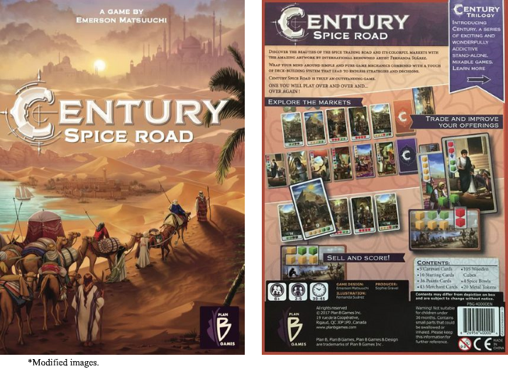 Spicee - Alternative to Century Spice Road - Online Boardgame