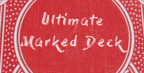 marked playing cards