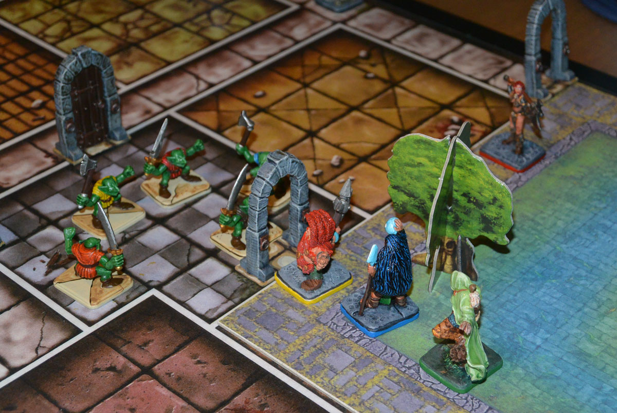 Kellar's Keep Witch Lord Ogre Horde Heroquest Tiles Multi LIsting Morcar 