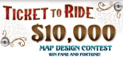 Design a Ticket to Ride Map for a Chance to Win $10,000