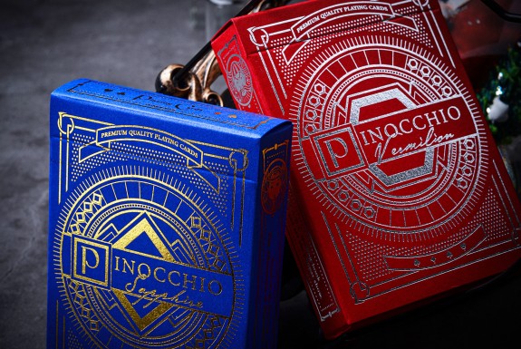 Pinocchio playing cards
