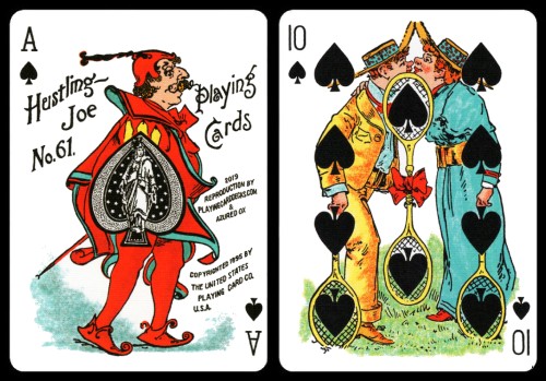 Hustling Joe Playing Cards (1895)