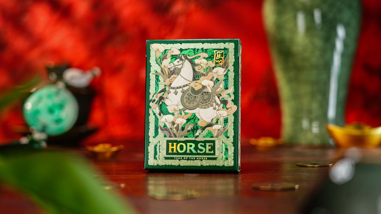Year of the Horse Playing Cards by TCC Fashion | BoardGameGeek