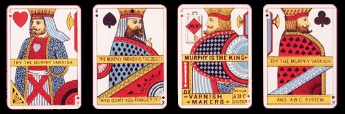 vintage playing cards