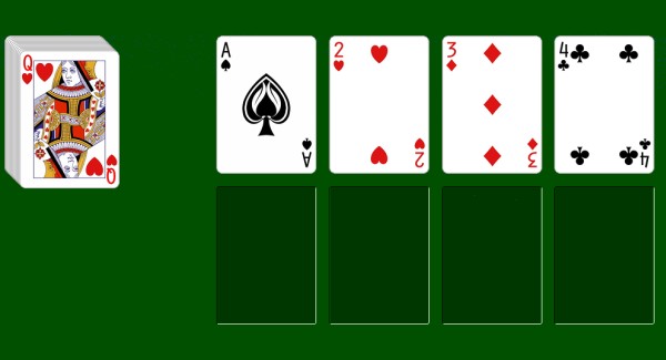 Play Thirteen Packs Solitaire