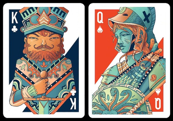 Vivid Kingdoms - Playing Cards