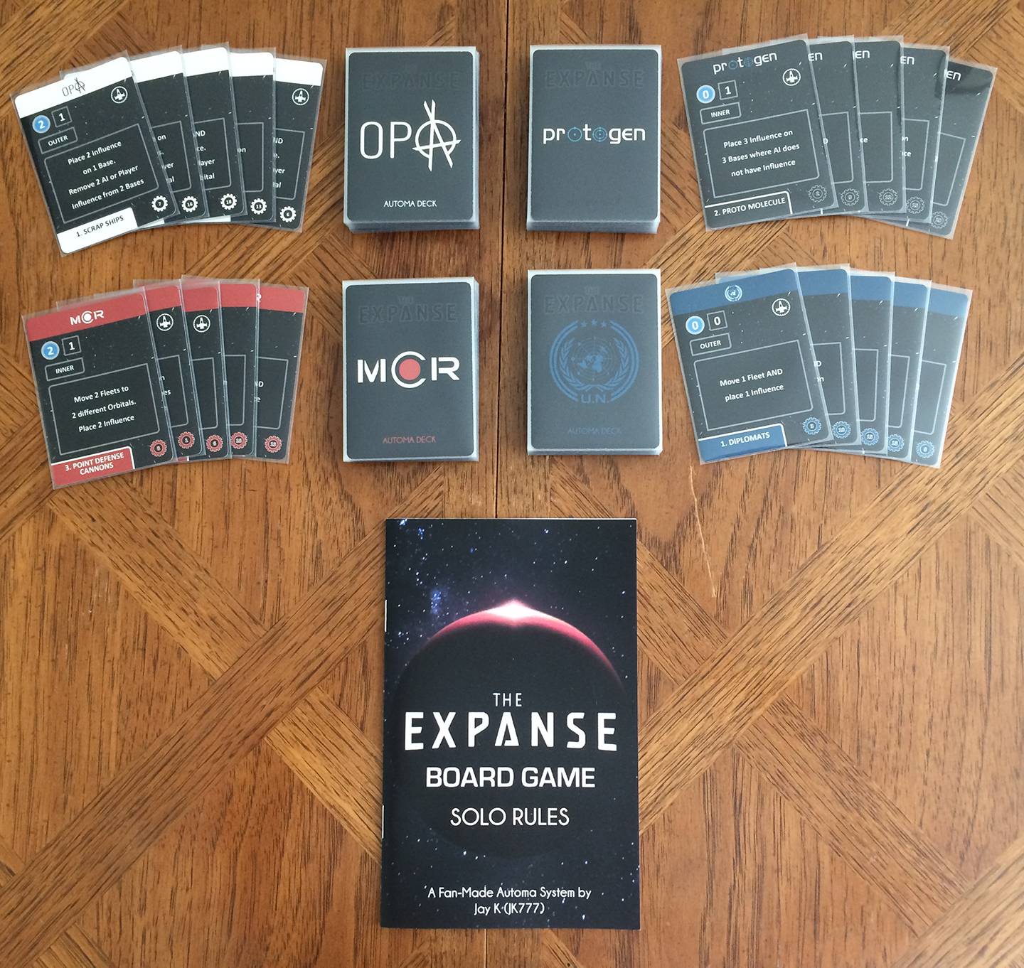 PnP Games I've Made with Game Prototyping Sites