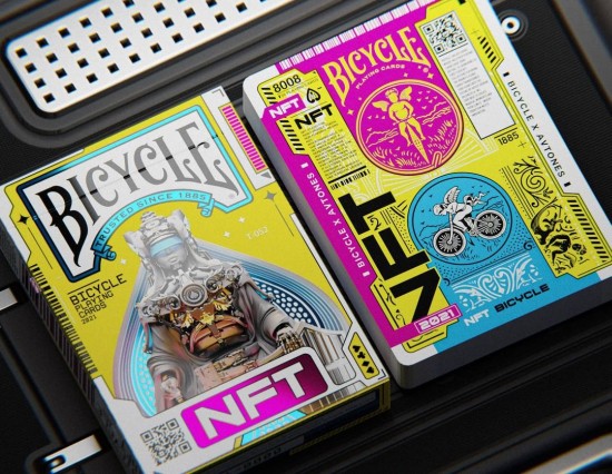 bicycle nft playing cards