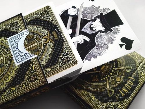 The Count of Monte Cristo plaiyng cards