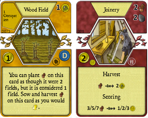 Wood Fields for the purposes of Joinery and final scoring, does the ...
