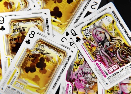 bicycle nft playing cards