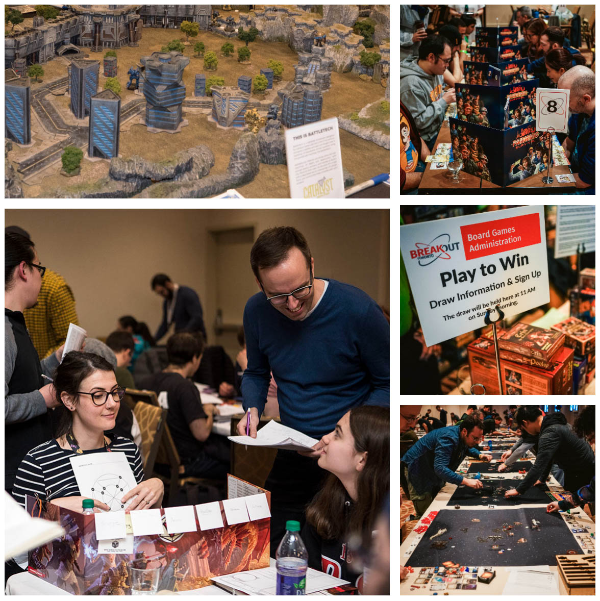 Breakout 2024 Toronto's Largest Tabletop Gaming Convention March 15