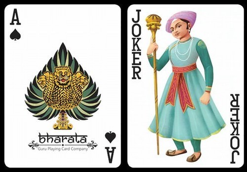Bharata playing cards