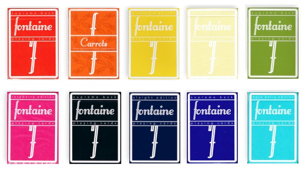 fontaine playing cards