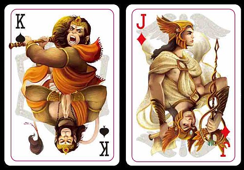 Mythos playing cards