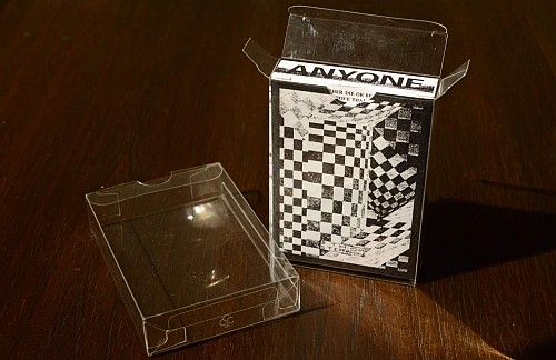 Clear Playing Card Deck Case sleeves