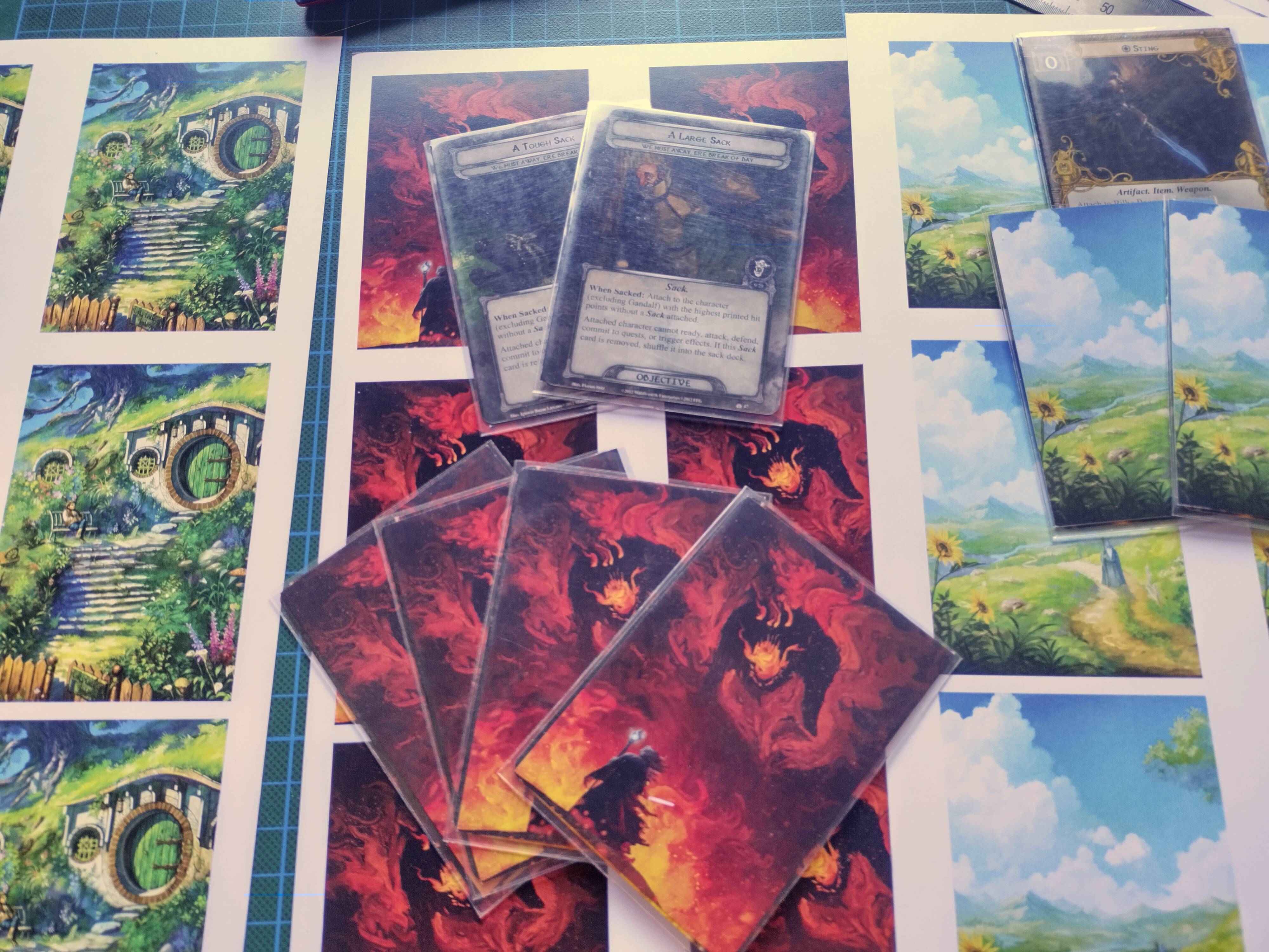 Lord of the Rings LCG Card Sleeves The Lord of the Rings The Card Game