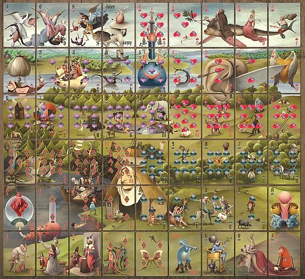 Bosch Puzzle Playing Cards