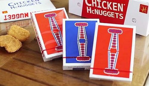 Chicken Nuggets Playing Cards