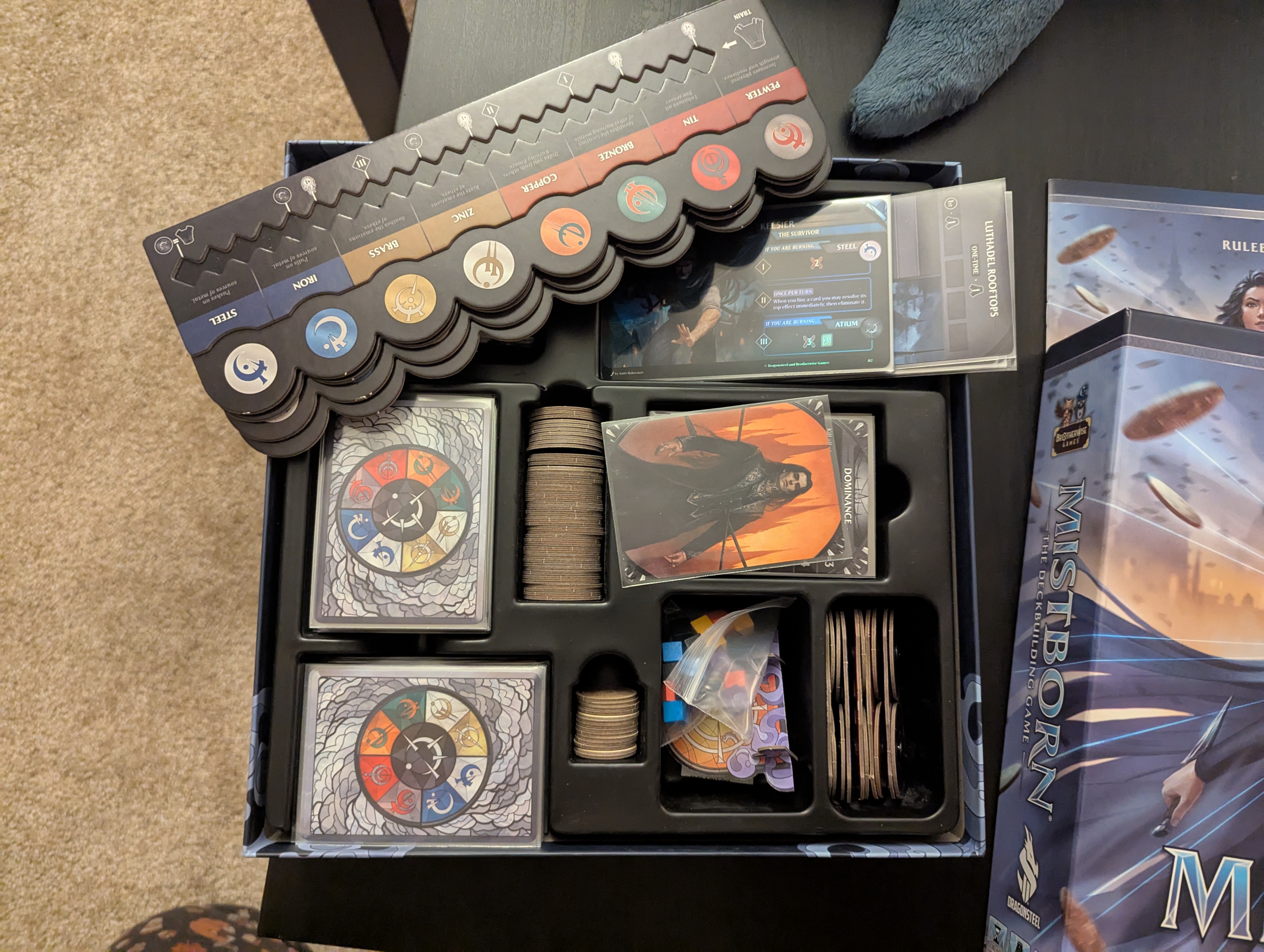 mistborn deckbuilding game card sleeves Mistborn Deckbuilding Game main image 1