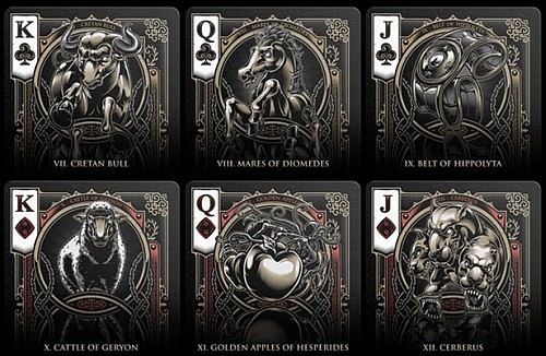 Hercules playing cards