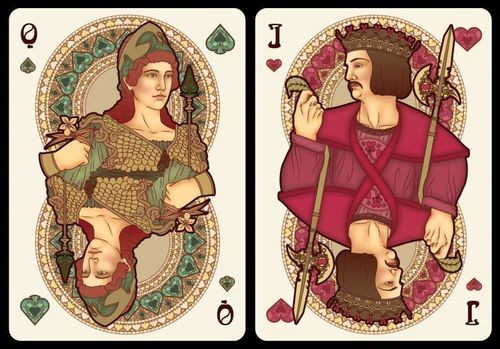 Nouveau Playing Cards