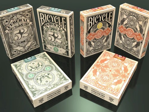 Collector's Box Playing Cards Innovation 3 Deck Set Limited Rare 