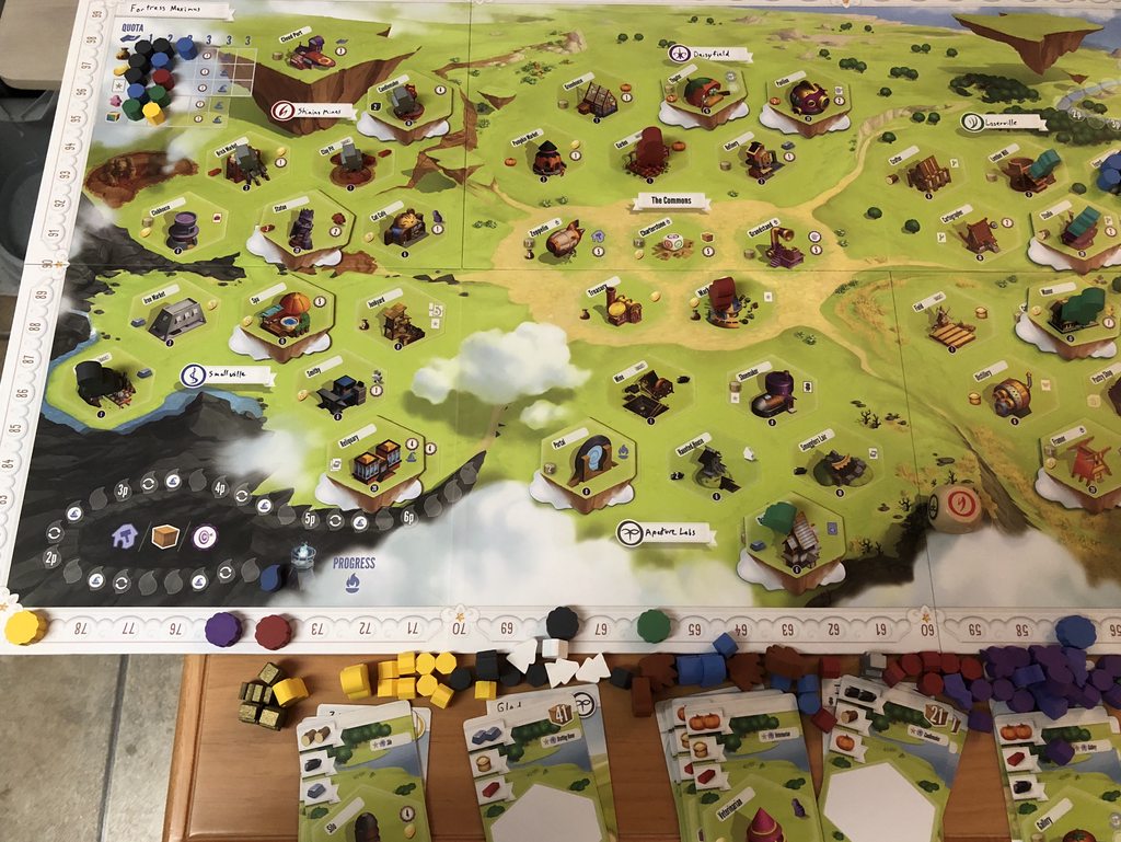 An Automa system so good, it plays itself. (Contains SPOILERS) Charterstone BoardGameGeek