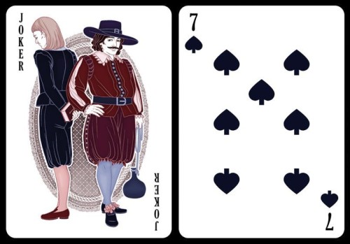 The Three Musketeers playing cards