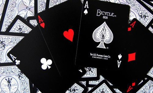 Bicycle Ellusionist Artifice GOLD Deck Black Club Magic US Playing Cards Poker 
