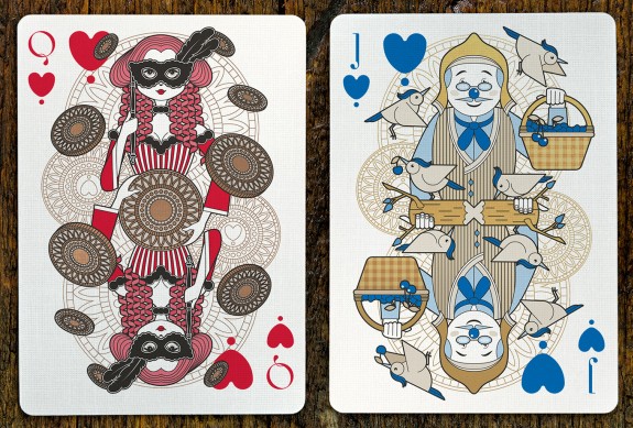 Pinocchio playing cards